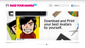 「FaceYourManga」免费在线的个性Q版头像制作神器！